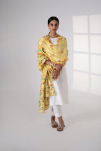 Load image into Gallery viewer, Seher handmade Phulkari Dupatta for women by Mysticloom // Pure Chiffon Dupatta