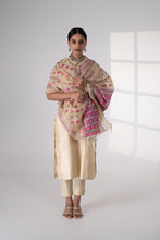Load image into Gallery viewer, Sahiba handmade Phulkari Dupatta for women by Mysticloom // kota summer Dupatta