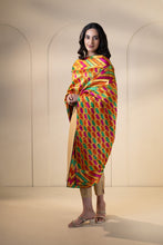Load image into Gallery viewer, Royal Bird Phulkari Dupatta for women by Mystic Loom // Dupatta for online shopping // traditional Phulkari Motifs // heritage and culture