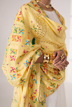 Load image into Gallery viewer, Seher handmade Phulkari Dupatta for women by Mysticloom // Pure Chiffon Dupatta