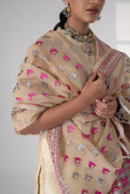 Load image into Gallery viewer, Sahiba handmade Phulkari Dupatta for women by Mysticloom // kota summer Dupatta