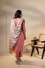 Load image into Gallery viewer, Fairy Notes Phulkari Dupatta for Women by Mystic Loom | Phulkari for online shopping |