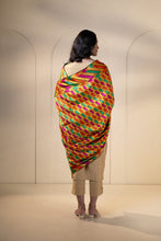 Load image into Gallery viewer, Royal Bird Phulkari Dupatta for women by Mystic Loom // Dupatta for online shopping // traditional Phulkari Motifs // heritage and culture