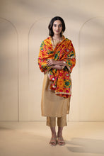 Load image into Gallery viewer, Phulkari Dupatta for Women by Mystic Loom | Phulkari for online shopping | Wedding Dupatta