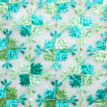 Load image into Gallery viewer, Phulkari Motifs on Organza Dupatta