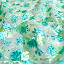 Load image into Gallery viewer, Phulkari Embroidery on Organza Dupatta by Mysticloom