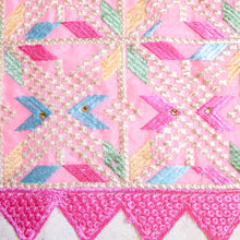 Load image into Gallery viewer, Unique Phulkari Motifs on dupatta by Mysticloom