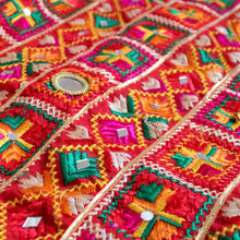 Load image into Gallery viewer, Phulkari embroidery by Mystic Loom // Phulkari Dupatta for every occassion
