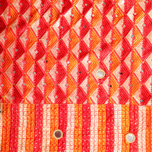 Load image into Gallery viewer, Red Elixir chiffon Phulkari Dupatta for women by Mystic Loom // Wedding Dupatta for Online Shopping