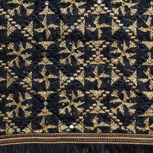 Load image into Gallery viewer, Black Phulkari Dupatta