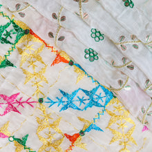 Load image into Gallery viewer, Phulkari handmade embroidery on pure dupatta