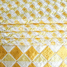 Load image into Gallery viewer, Sunshine Phulkari Dupatta for women by Mysticloom //Yellow Cotton Dupatta for Online shopping // Haldi celebration