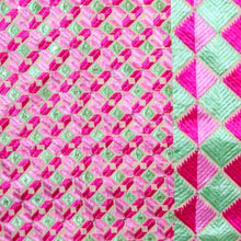 Load image into Gallery viewer, Phulkari Embroidery by Mystic Loom // Wedding Dupatta for online shopping //Pink Phulkari Dupatta 
