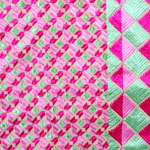 Load image into Gallery viewer, Phulkari Embroidery by Mystic Loom // Wedding Dupatta for online shopping //Pink Phulkari Dupatta
