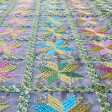 Load image into Gallery viewer, Phulkari Dupatta Embroidery by Mysticloom | Summer Dupatta | Online Dupatta for women | Grey Dupatta
