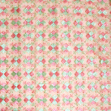 Load image into Gallery viewer, Splendid Trails Phulkari Dupatta for women by Mysticloom // Peach  Pastel Organza Dupatta for Online shopping