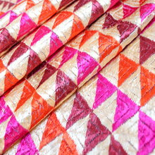 Load image into Gallery viewer, Phulkari Dupatta embroidery in Mystic Loom // Phulkari for online shopping