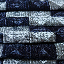 Load image into Gallery viewer, Phulkari embroidery in Black and classic motifs by Mysticloom