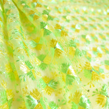 Load image into Gallery viewer, Splendid Trails Phulkari Dupatta for women by Mysticloom // Neon Pastel Organza Dupatta for Online shopping