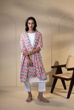 Load image into Gallery viewer, Pretty Pink cotton Phulkari Dupatta for women by Mystic Loom 
