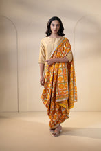 Load image into Gallery viewer, Phulkari Dupatta embroidery in Mystic Loom // Phulkari for online shopping // Heritage phulkari // Yellow
