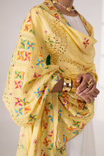 Load image into Gallery viewer, Seher handmade Phulkari Dupatta for women by Mysticloom // Pure Chiffon Dupatta 
