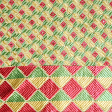 Load image into Gallery viewer, Phulkari Embroidery in lemon and Green
