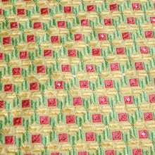 Load image into Gallery viewer, Lemon and Green Phullkari Embroidery
