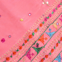 Load image into Gallery viewer, Phulkari handwork on Pure Dupatta by Mysticloom
