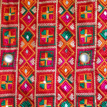 Load image into Gallery viewer, Phulkari embroidery by Mystic Loom // Phulkari Dupatta for every occassion
